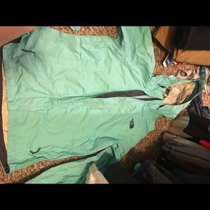 North face rain coat